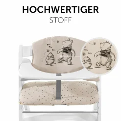 Sitzkissen / Hochstuhlauflage für Alpha Hochstuhl Highchair Pad Select - Disney - Winnie the Pooh Beige