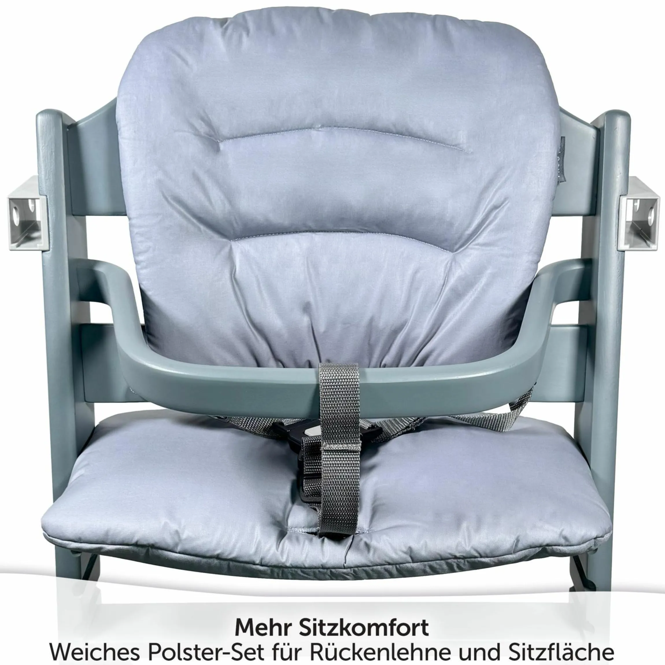 Sitzkissen / Hochstuhlauflage für bebeconfort Timba - beschichtet - Grau