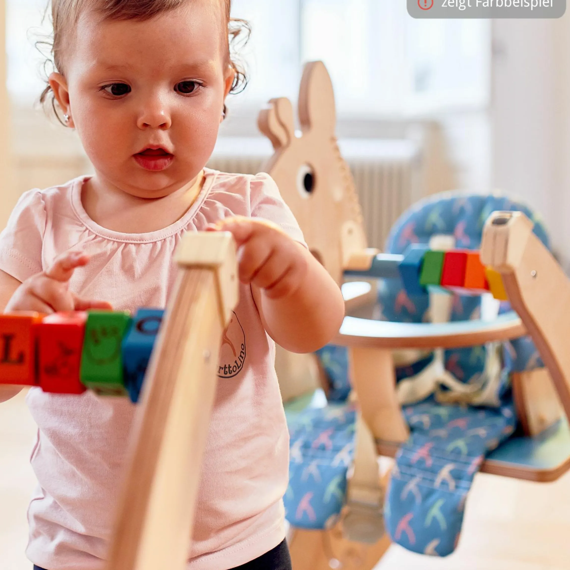 Sitzkissen Polyamid für den Babyeinsatz - Blau - Kollektion 2024