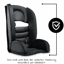 Sitzpolster für Dryk Duo Fahrradanhänger - Bike Trailer Comfort Seat - Black