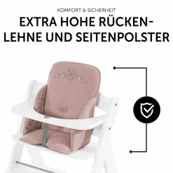 Sitzverkleinerer / Sitzkissen für Alpha Hochstuhl Cosy Select - Disney - Bambi Rose