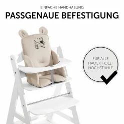 Sitzverkleinerer / Sitzkissen für Alpha Hochstuhl Cosy Select - Disney - Winnie the Pooh Beige