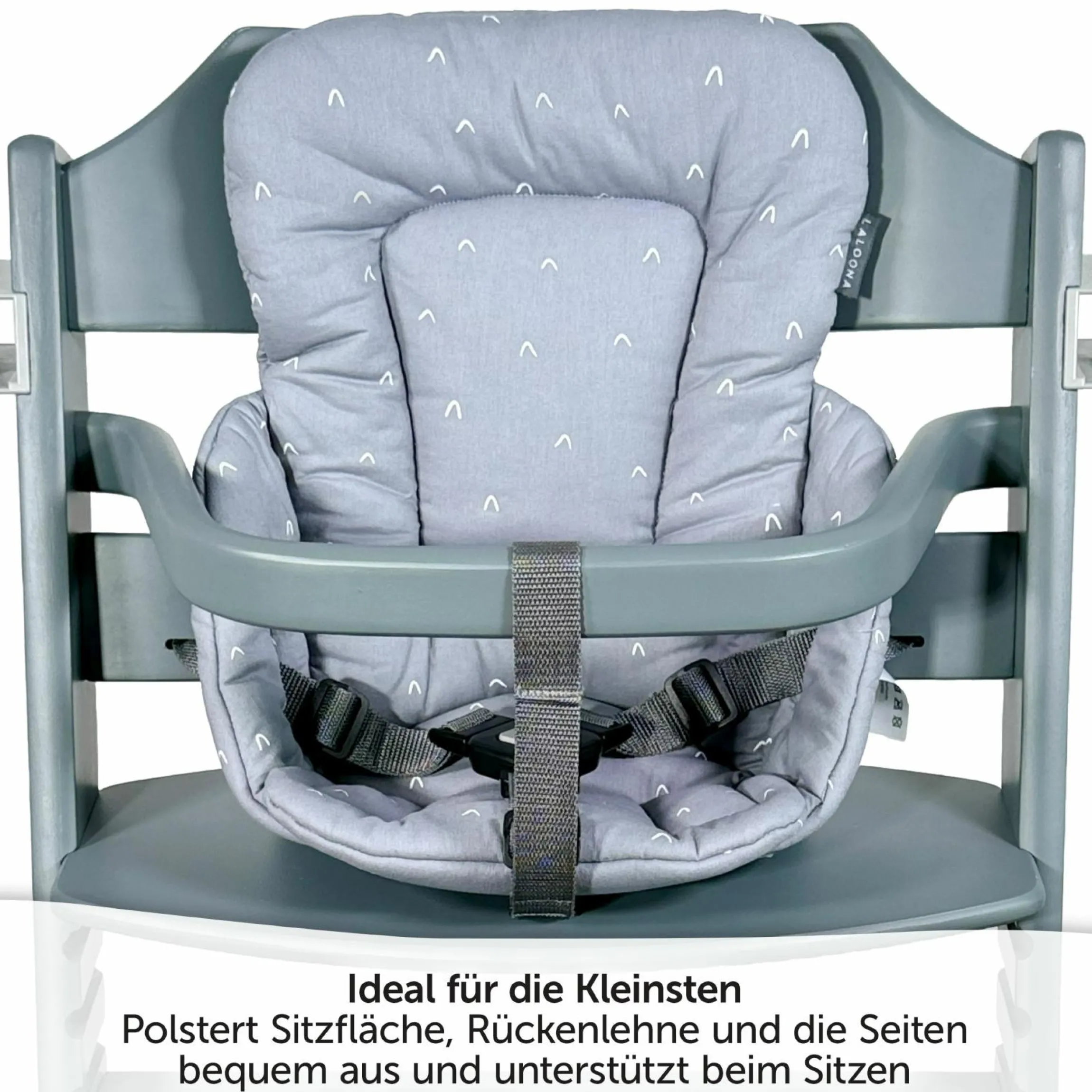 Sitzverkleinerer für bebeconfort Timba Hochstuhl - Curves - Grau