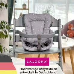 Sitzverkleinerer für bebeconfort Timba Hochstuhl - Curves - Grau