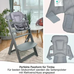 Sitzverkleinerer für bebeconfort Timba Hochstuhl - beschichtet - Grau