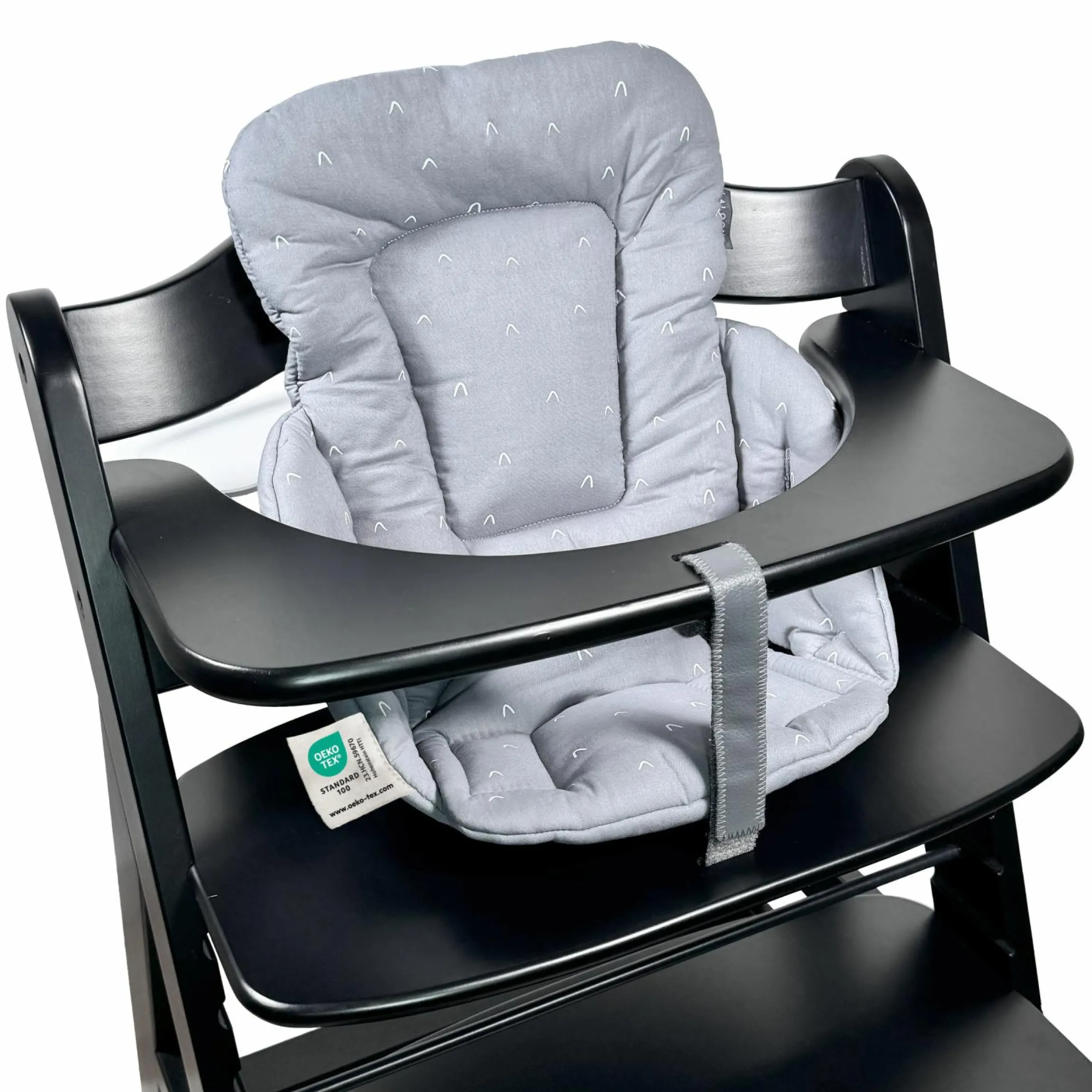 Sitzverkleinerer für Hauck Alpha Hochstuhl - Curves - Grau