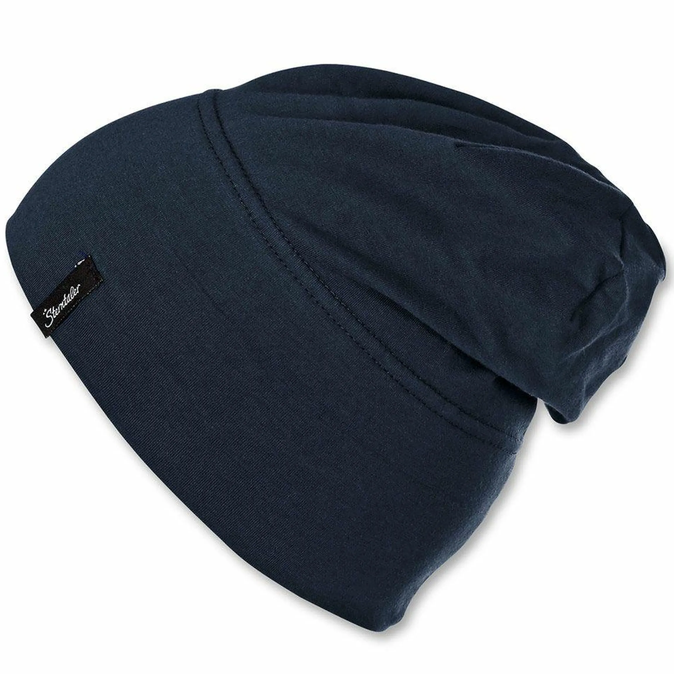 Slouch-Beanie - Dunkelblau - Gr. 47