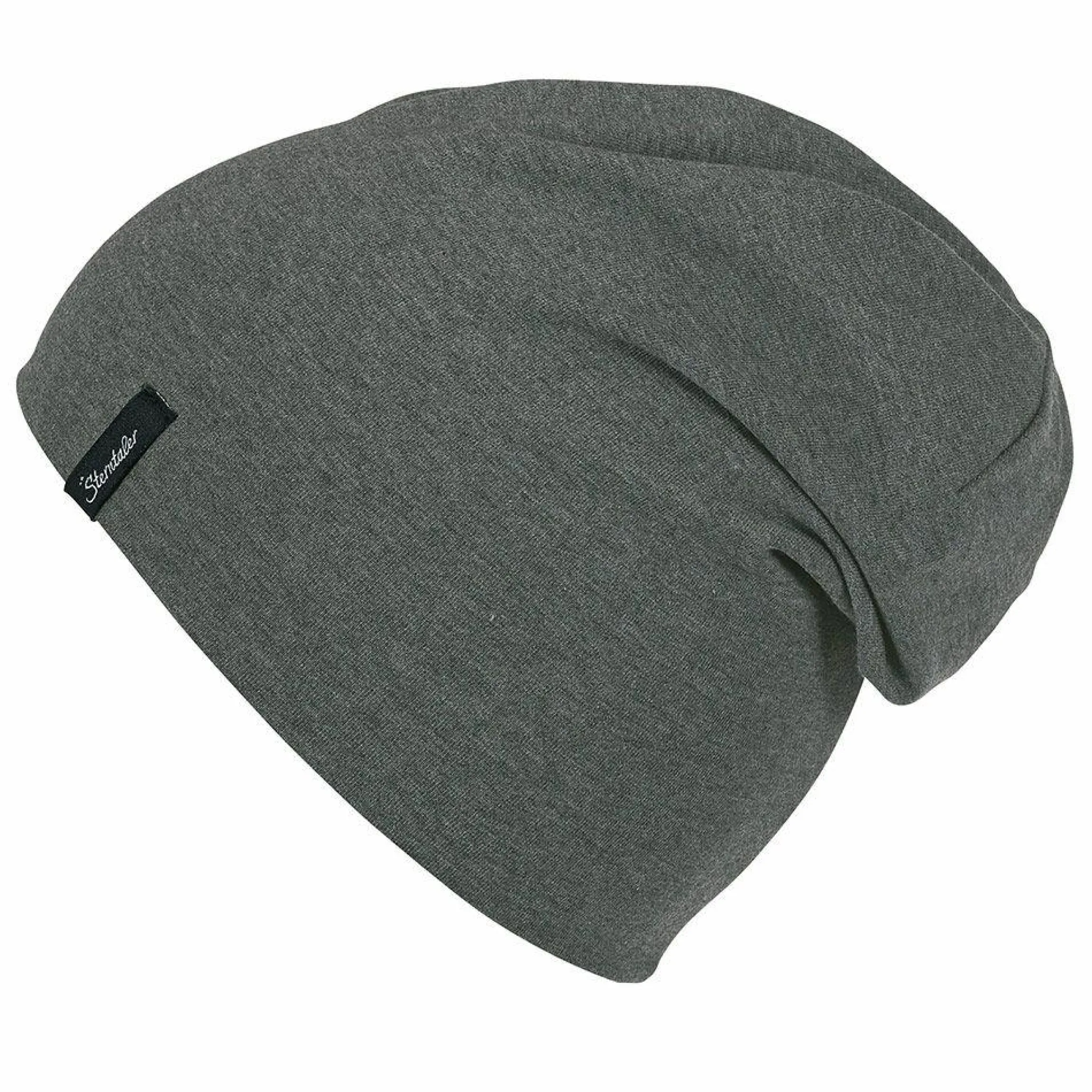 Slouch-Beanie - Hellgrau - Gr. 49
