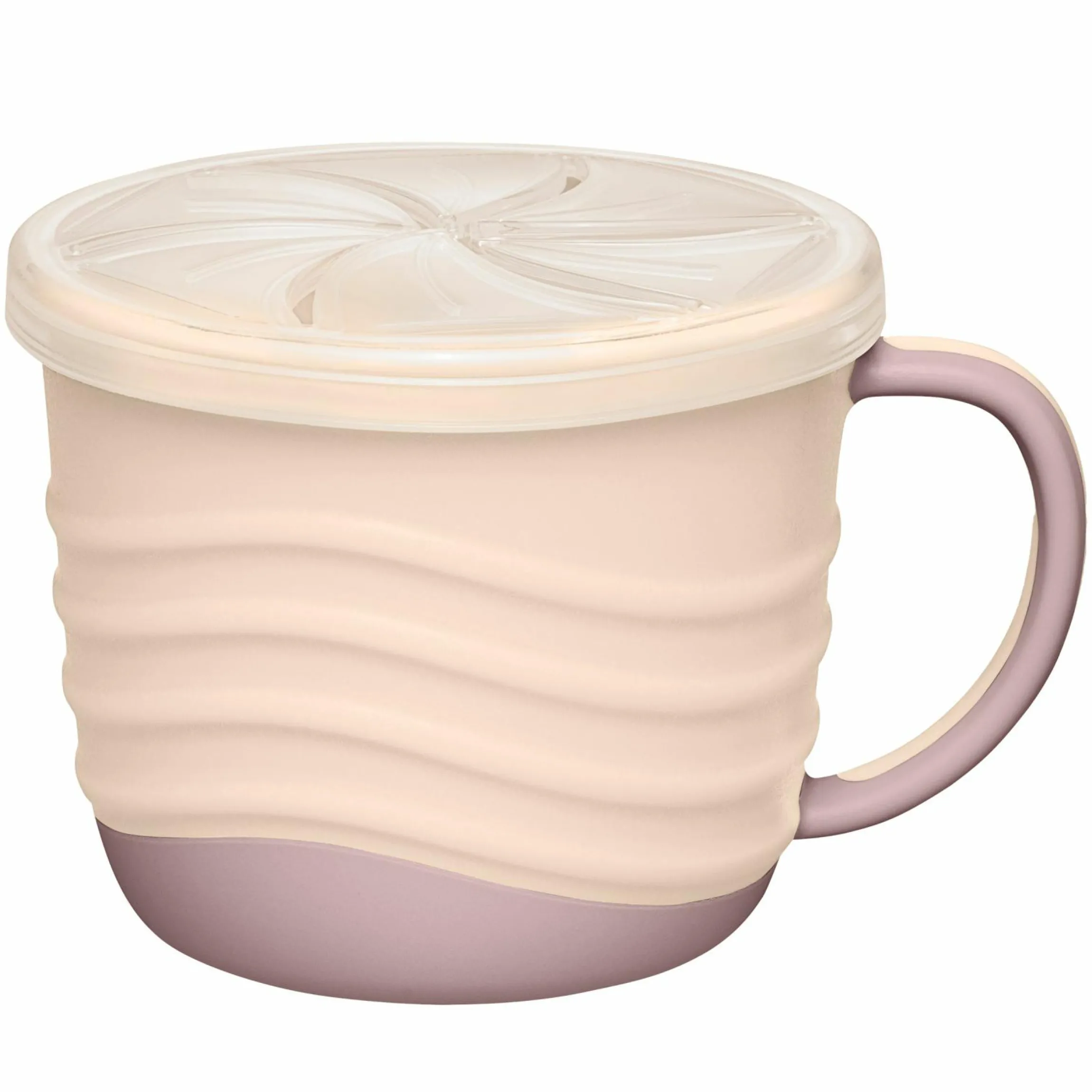 Snackbox / Kindertasse 2in1 eat green - Lila