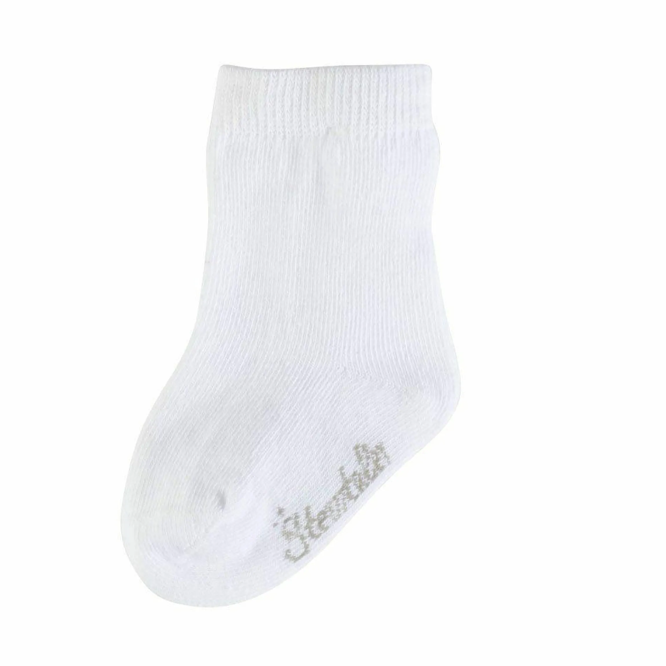Socken - Uni Weiß - Gr. 23 / 26