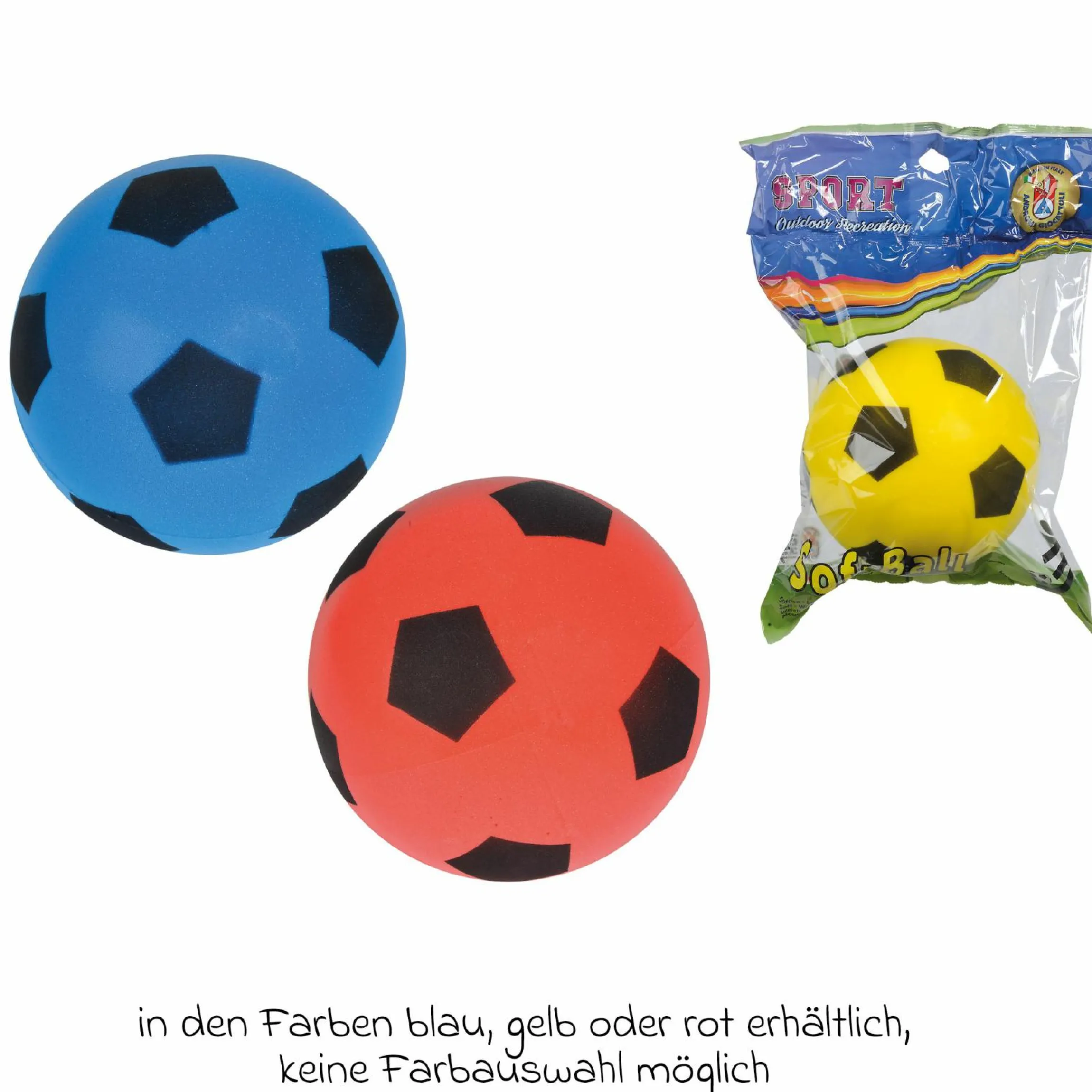 Softball 20 cm - verschiedene Designs