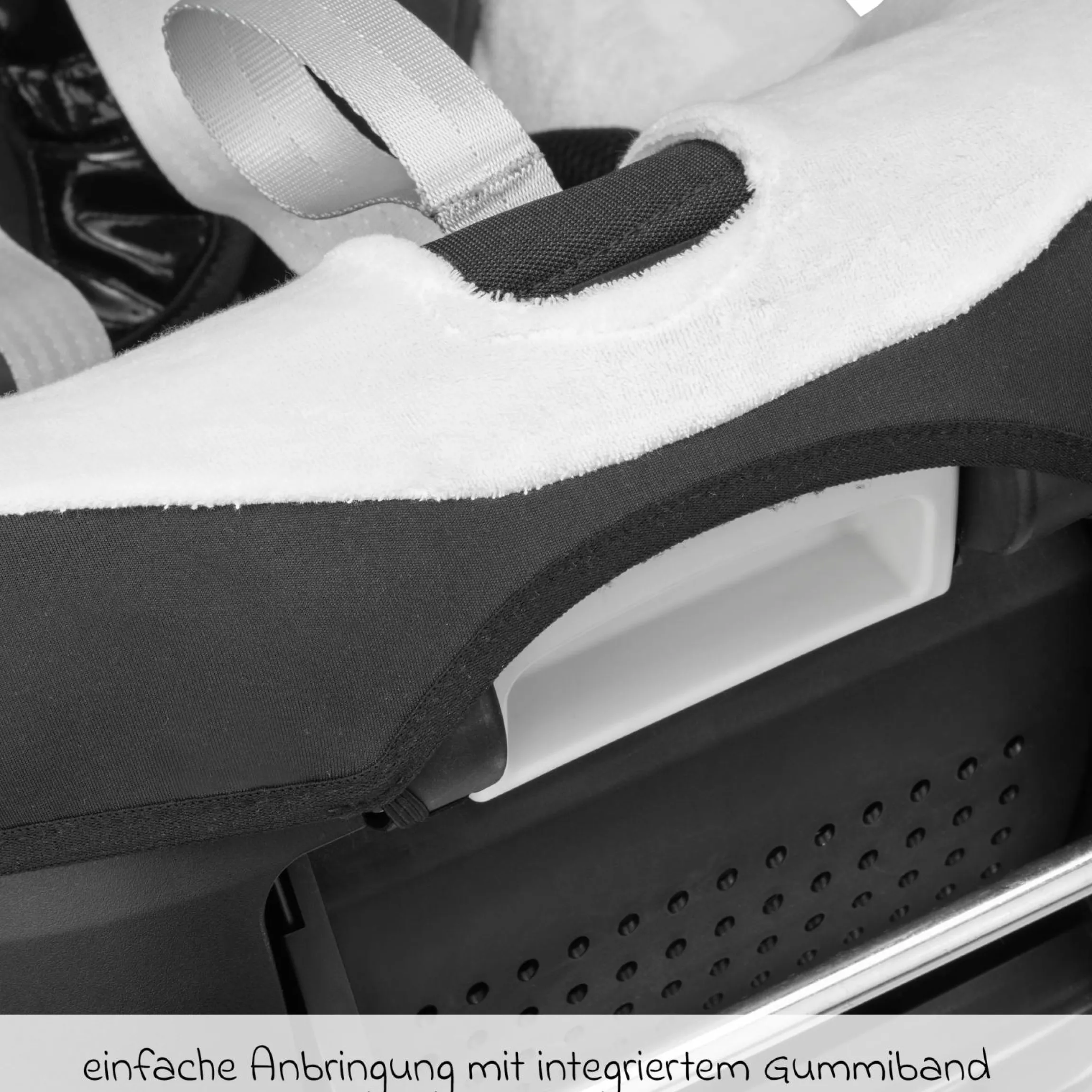 Sommer- und Schonbezug füe Pearl 360 Pro / Pearl 360 / Pearl S / Mica 360 Pro / Mica Pro Eco / Mica Eco - Organic Cotton - Weiß - Kollektion 2025