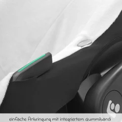 Sommer- und Schonbezug für CabrioFix i-Size / Pebble S - Organic Cotton - Weiß - Kollektion 2025