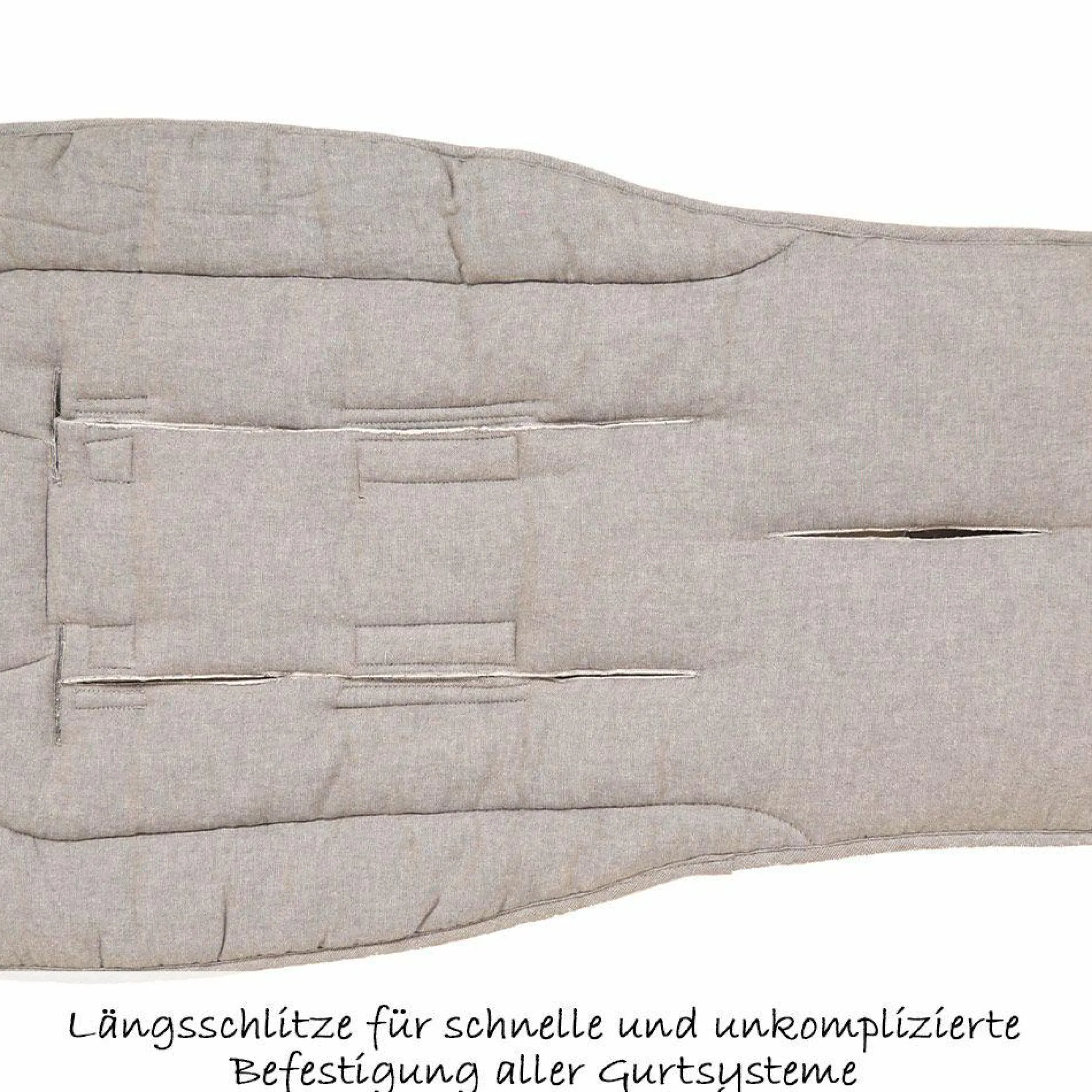 Sommer-Auflage Crown - Light Grey Melange