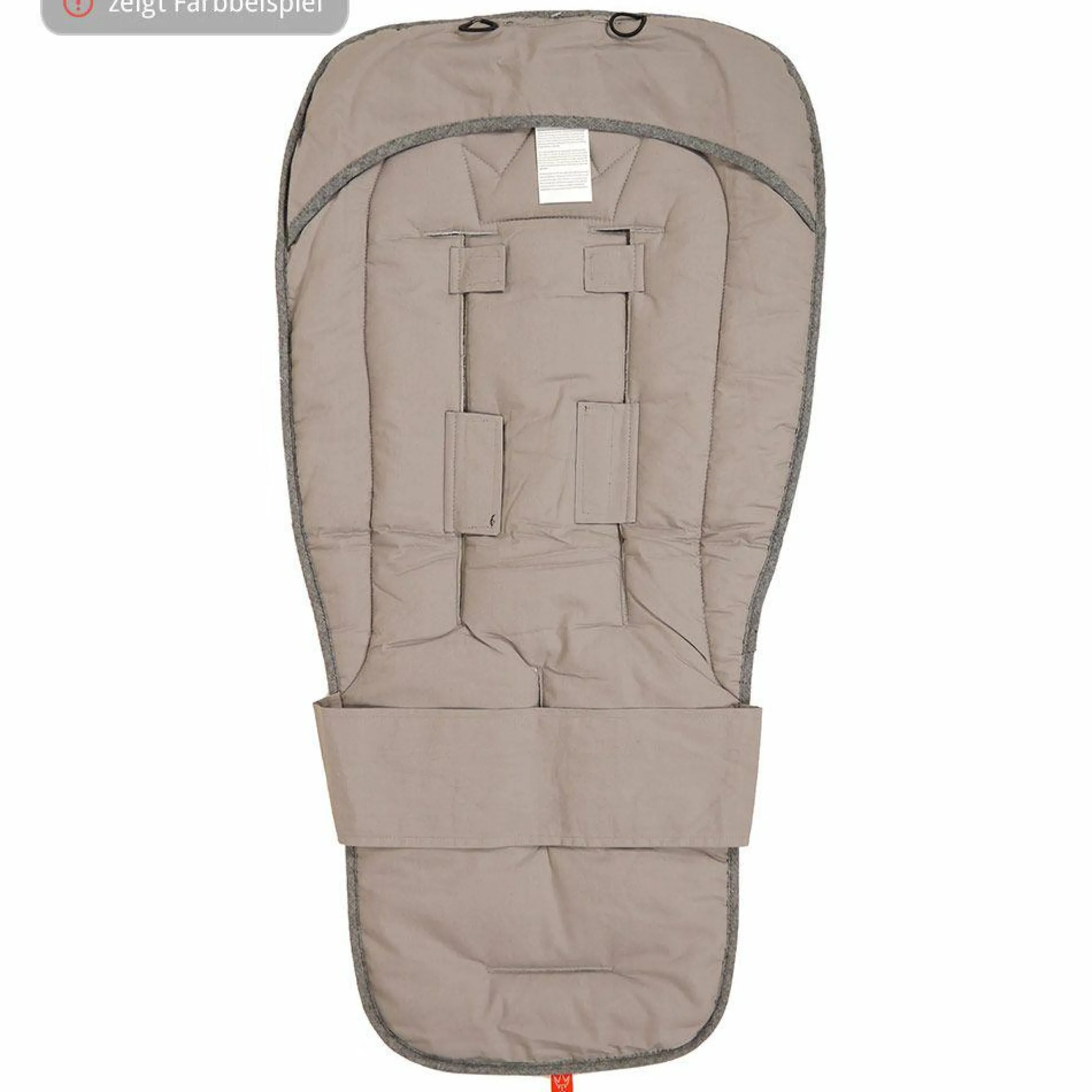 Sommer-Auflage Crown - Light Grey Melange