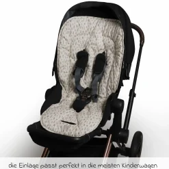 Sommer-Einlage Jersey für Kinderwagen - Leave - Kollektion 2024