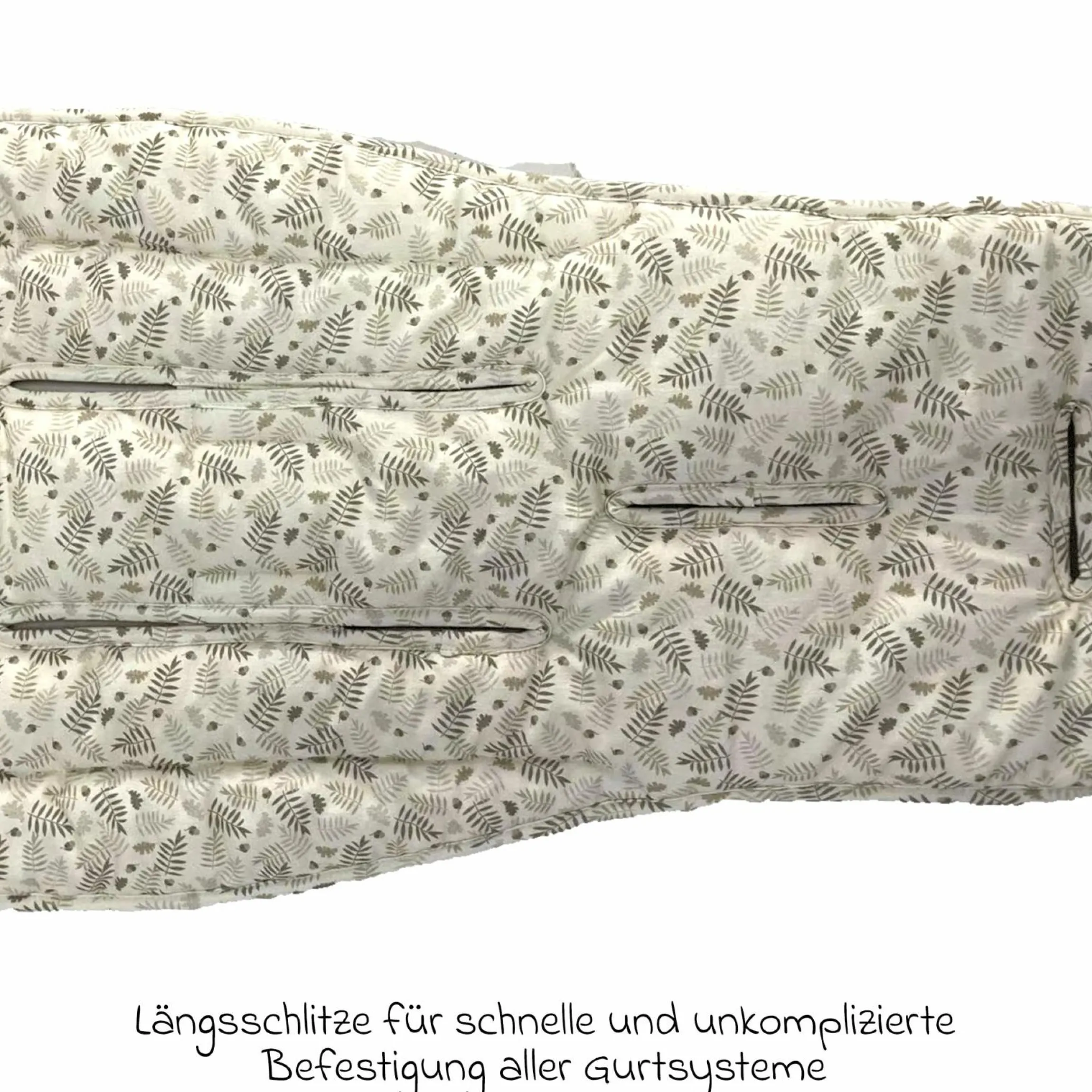 Sommer-Einlage Jersey für Kinderwagen - Forrest Cream - Kollektion 2024