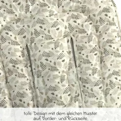 Sommer-Einlage Jersey für Kinderwagen - Forrest Cream - Kollektion 2024