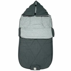 Sommerfußsack Aurora universal passend für alle Gurtsysteme für Kinderwagen, Buggy & Fahrradanhänger - Dark Grey