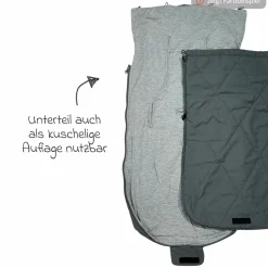 Sommerfußsack Aurora universal passend für alle Gurtsysteme für Kinderwagen, Buggy & Fahrradanhänger - Olive Green