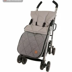 Sommer-Fußsack Nikko - Light Grey Melange
