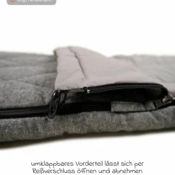 Sommer-Fußsack Nikko - Navy Melange