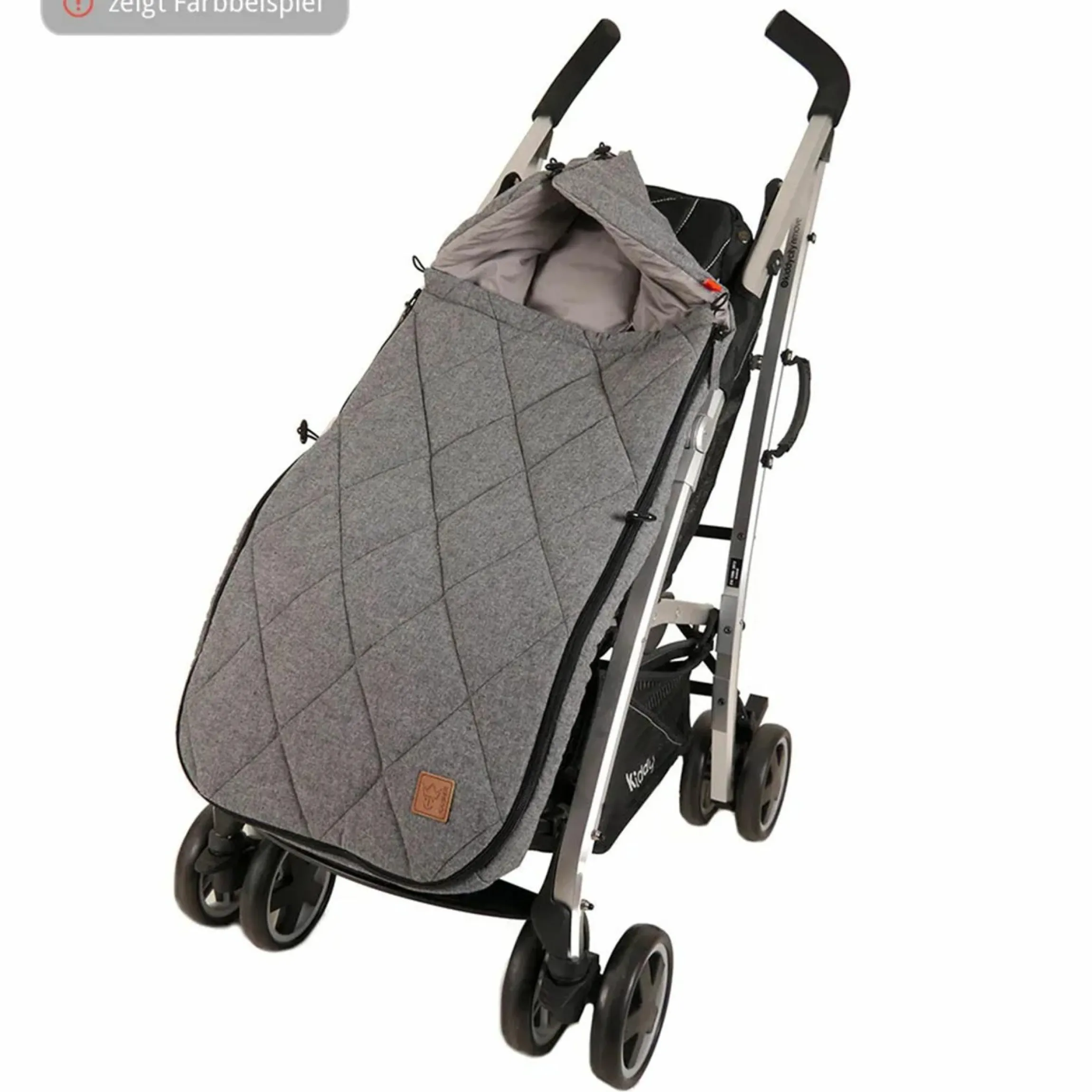 Sommer-Fußsack Nikko - Navy Melange