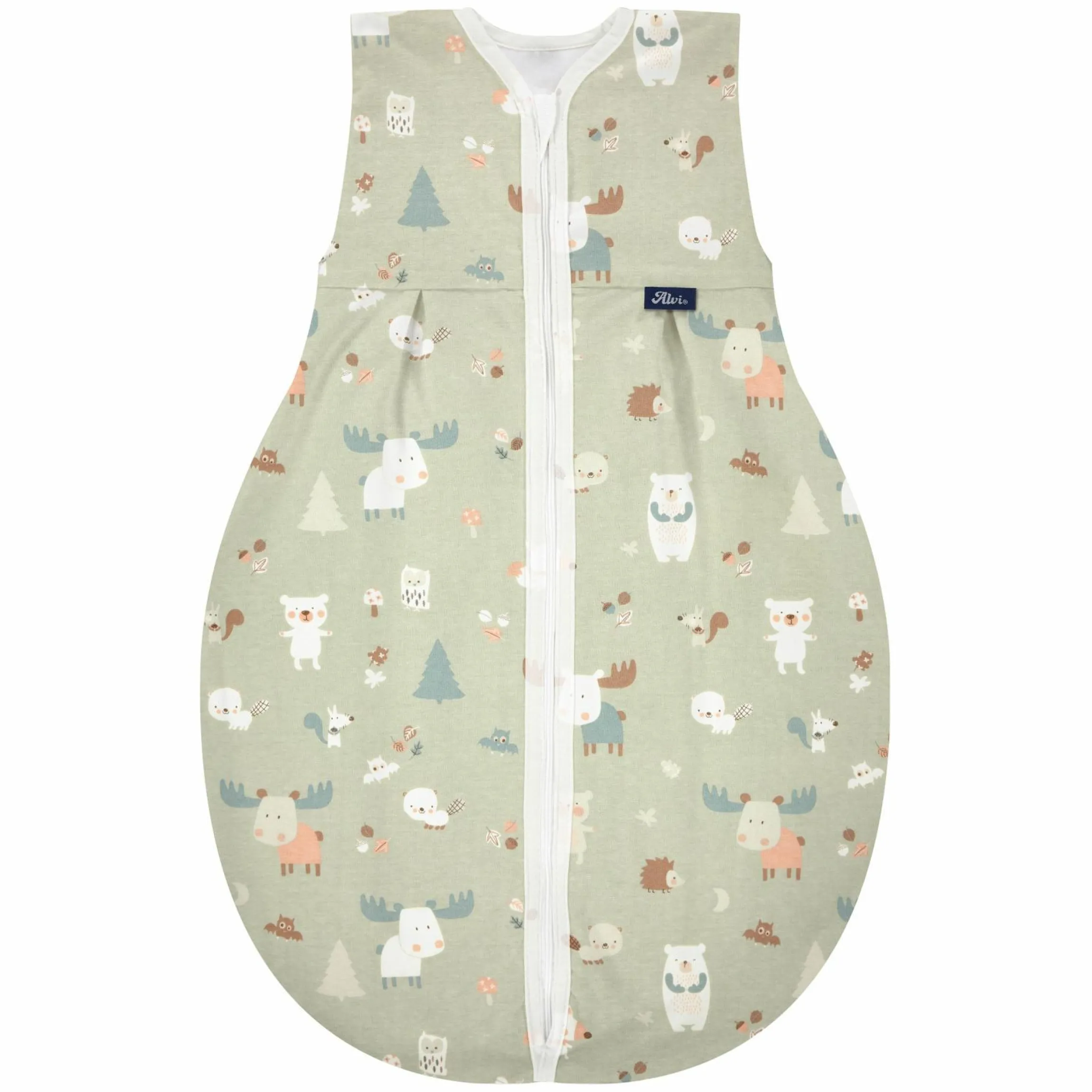 Sommer-Kugelschlafsack Molton Light - Baby Forest - Gr. 70 cm