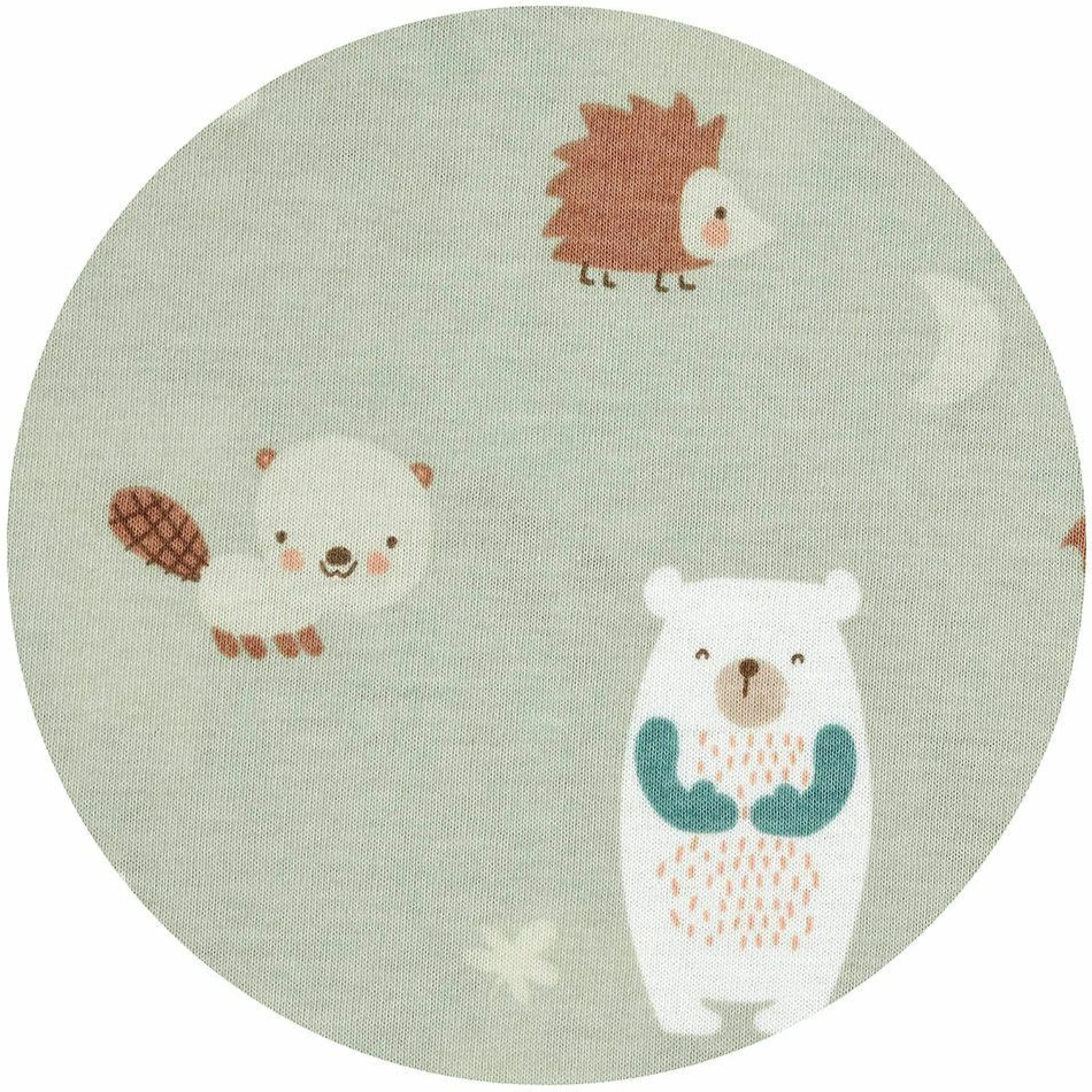 Sommer-Kugelschlafsack Molton Light - Baby Forest - Gr. 70 cm