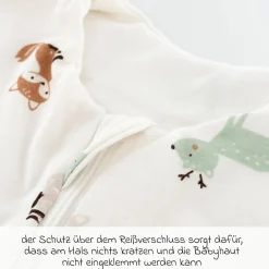 Sommerschlafsack Liebmich - Waldtiere - Gr. 60