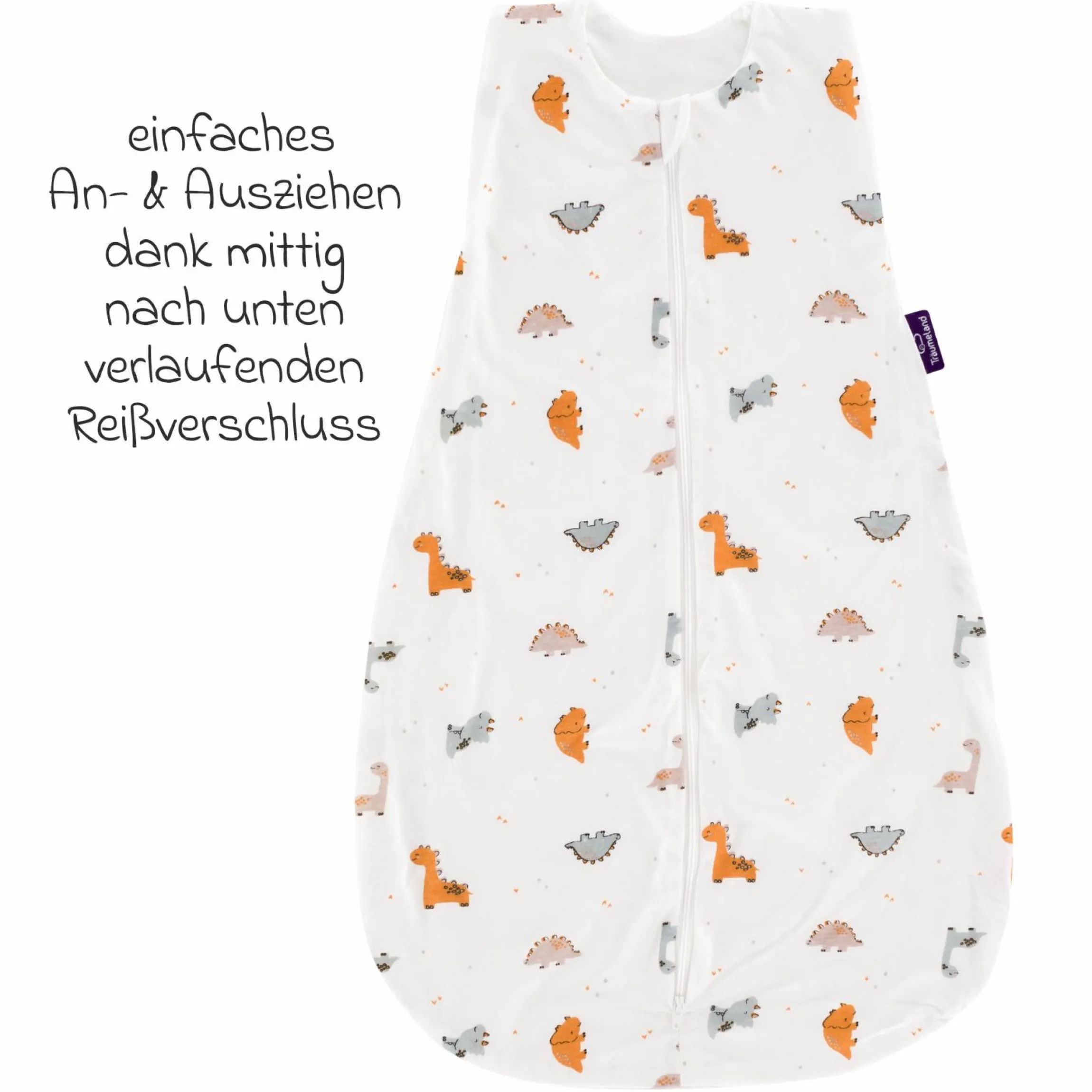Sommerschlafsack Liebmich - Dinolino - Gr. 60