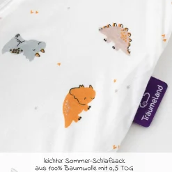 Sommerschlafsack Liebmich - Dinolino - Gr. 60