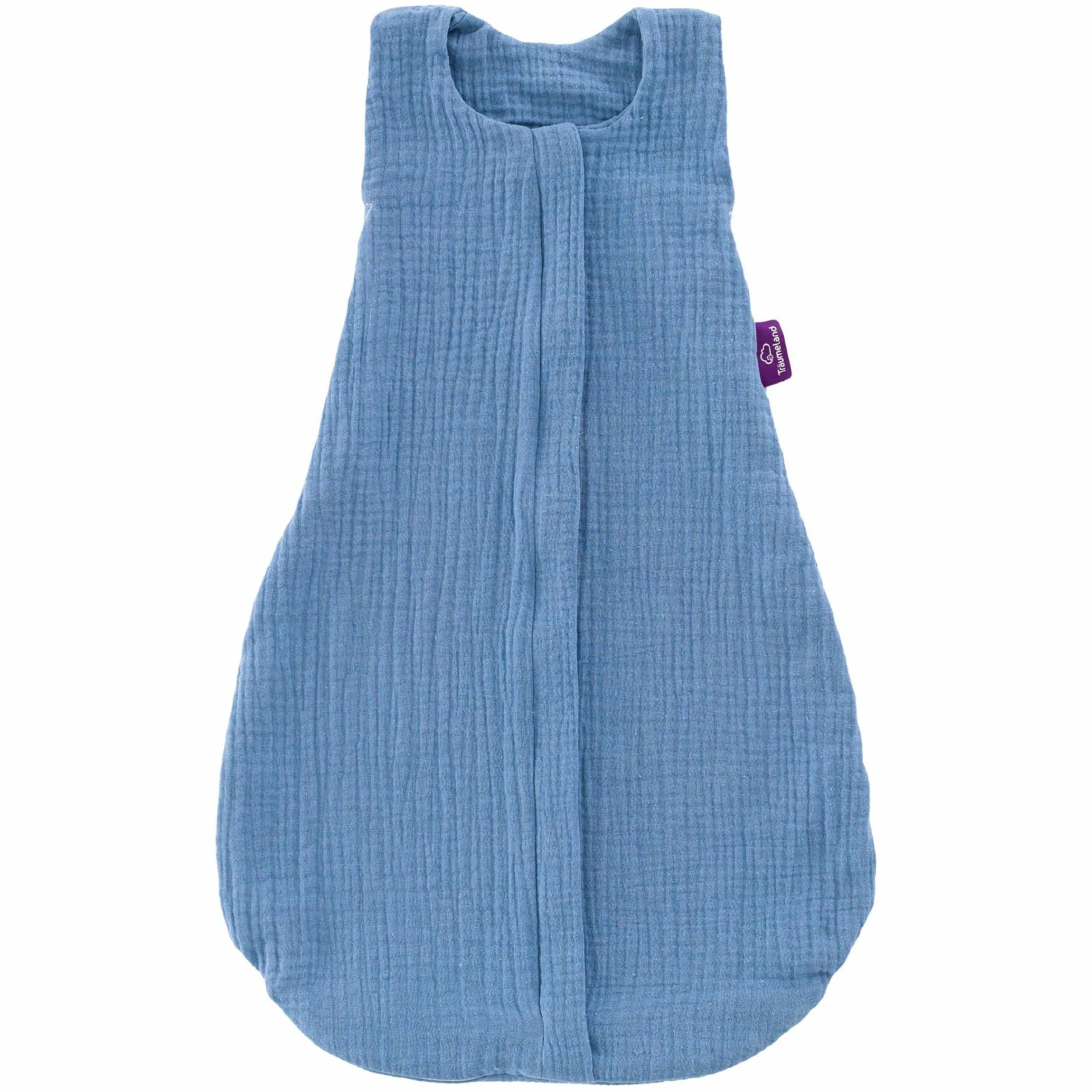 Sommerschlafsack Liebmich Musselin - Hellblau - Gr. 70