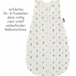 Sommerschlafsack Liebmich - Kaktusliebe - Gr. 70