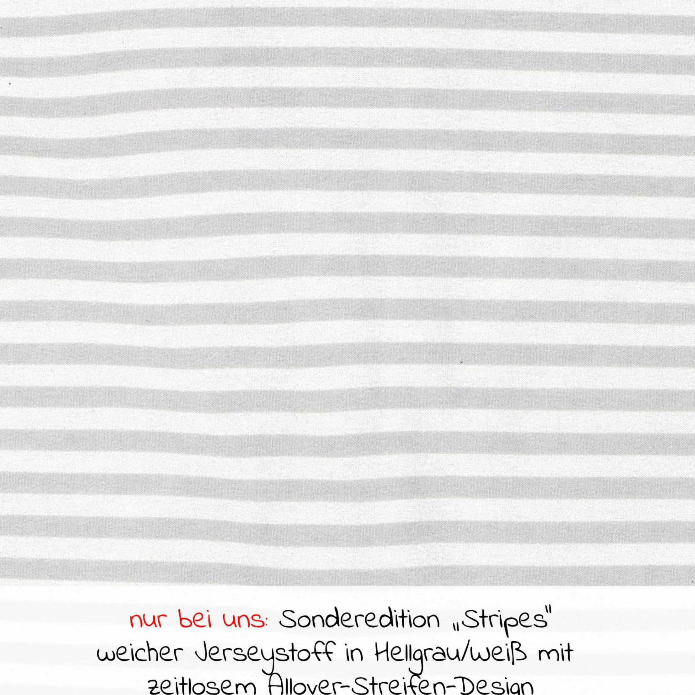 Sommer-Schlafsack mit Füßen / Sleep-Overall Light / Jumper + GRATIS Halstuch - Stripes Grey - Gr. 70 cm