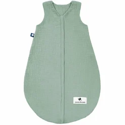 Sommerschlafsack Musselin - Grün - Gr. 50