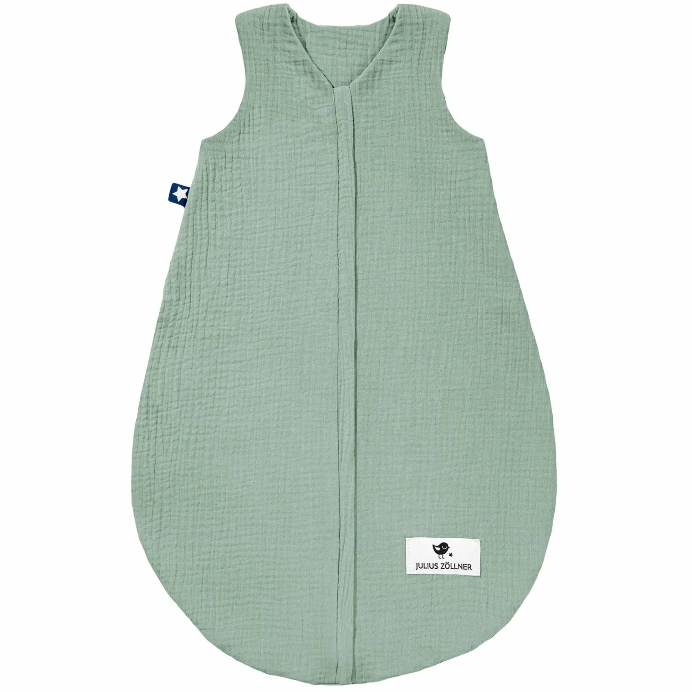 Sommerschlafsack Musselin - Grün - Gr. 50