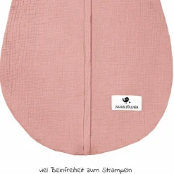 Sommerschlafsack Musselin - Dusty Rose - Gr. 50