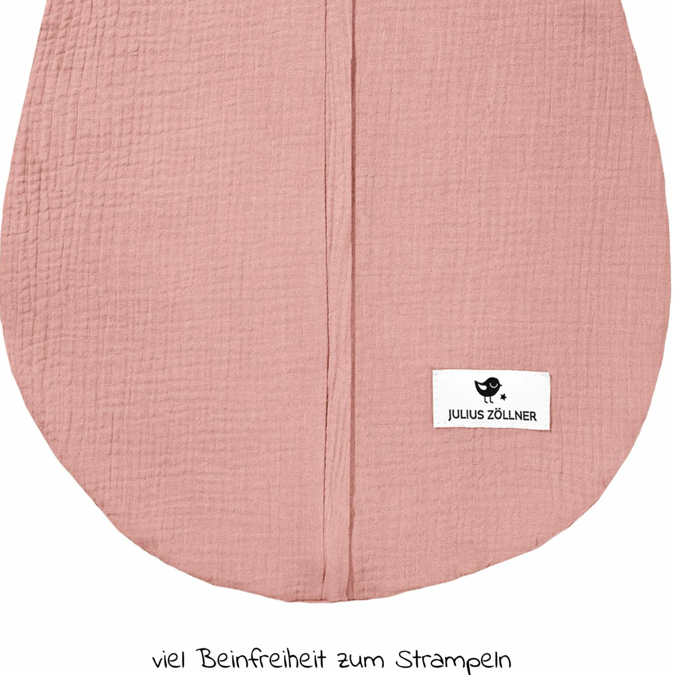 Sommerschlafsack Musselin - Dusty Rose - Gr. 50