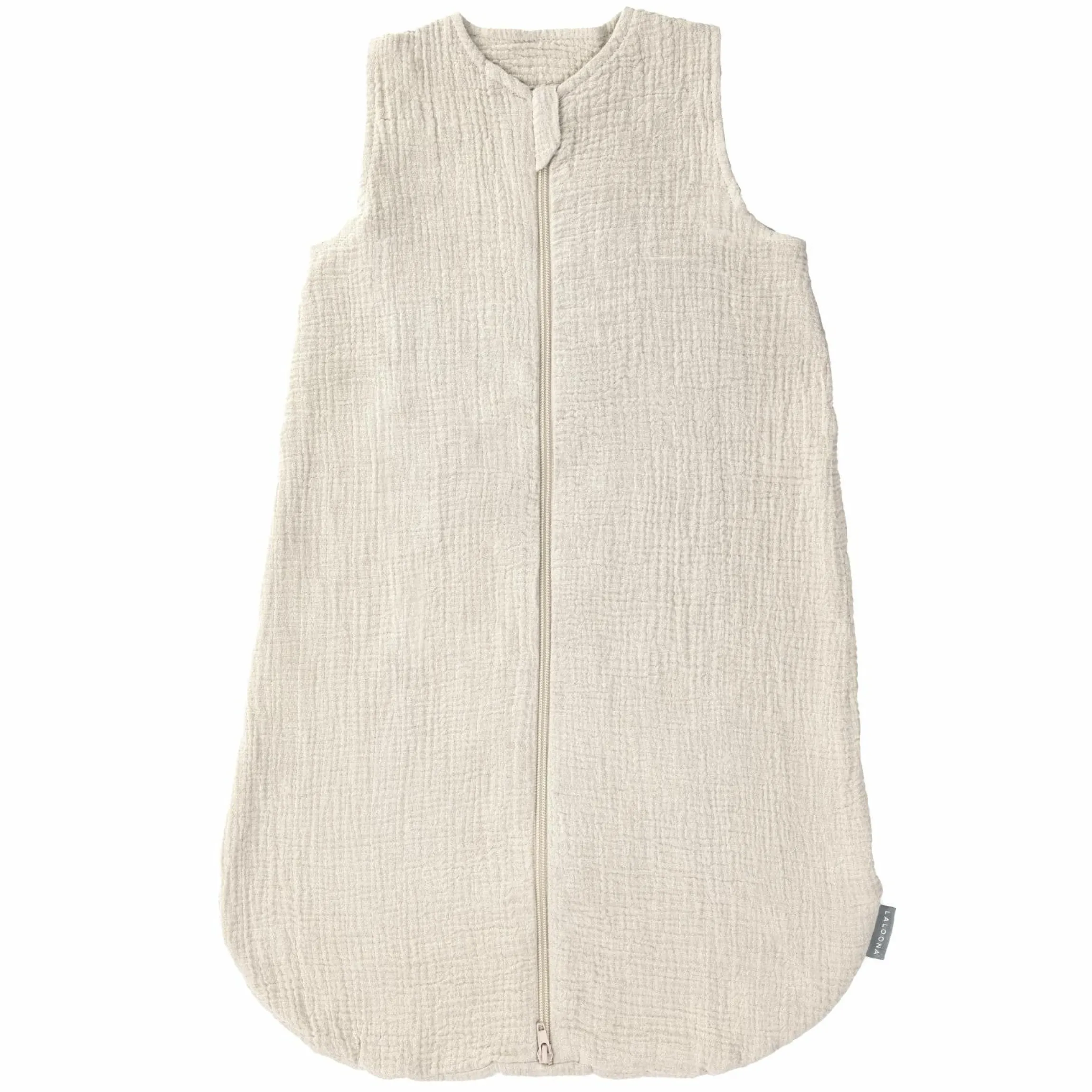Sommer-Schlafsack Musselin / Mull - Beige - Gr. 60 cm