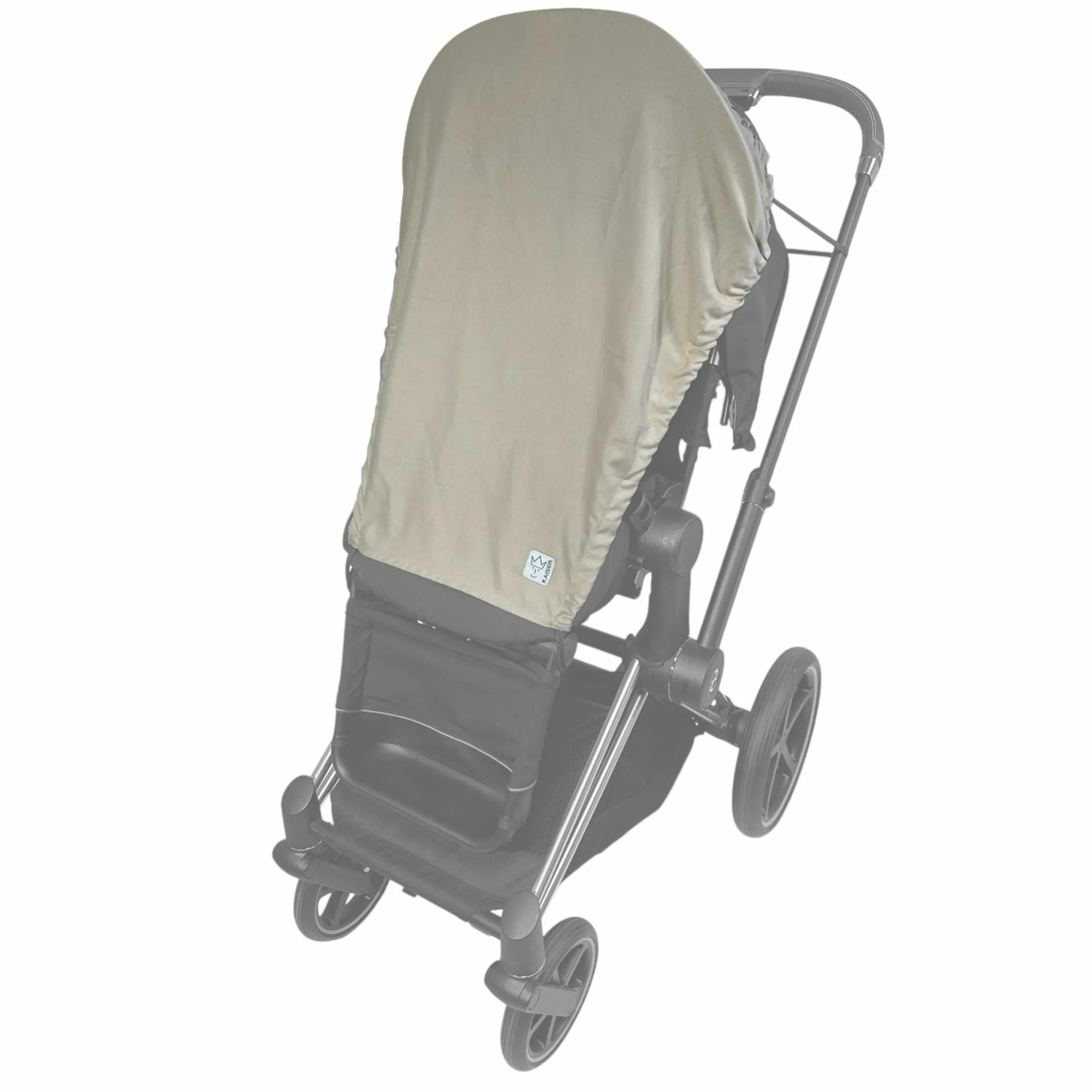 Sonnendach für Kinderwagen mit UV-Schutz 50+ - Sand