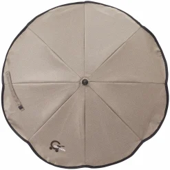 Sonnenschirm mit UV 50+ für Oval- und Rundrohrgestelle - Sand - Kollektion 2024