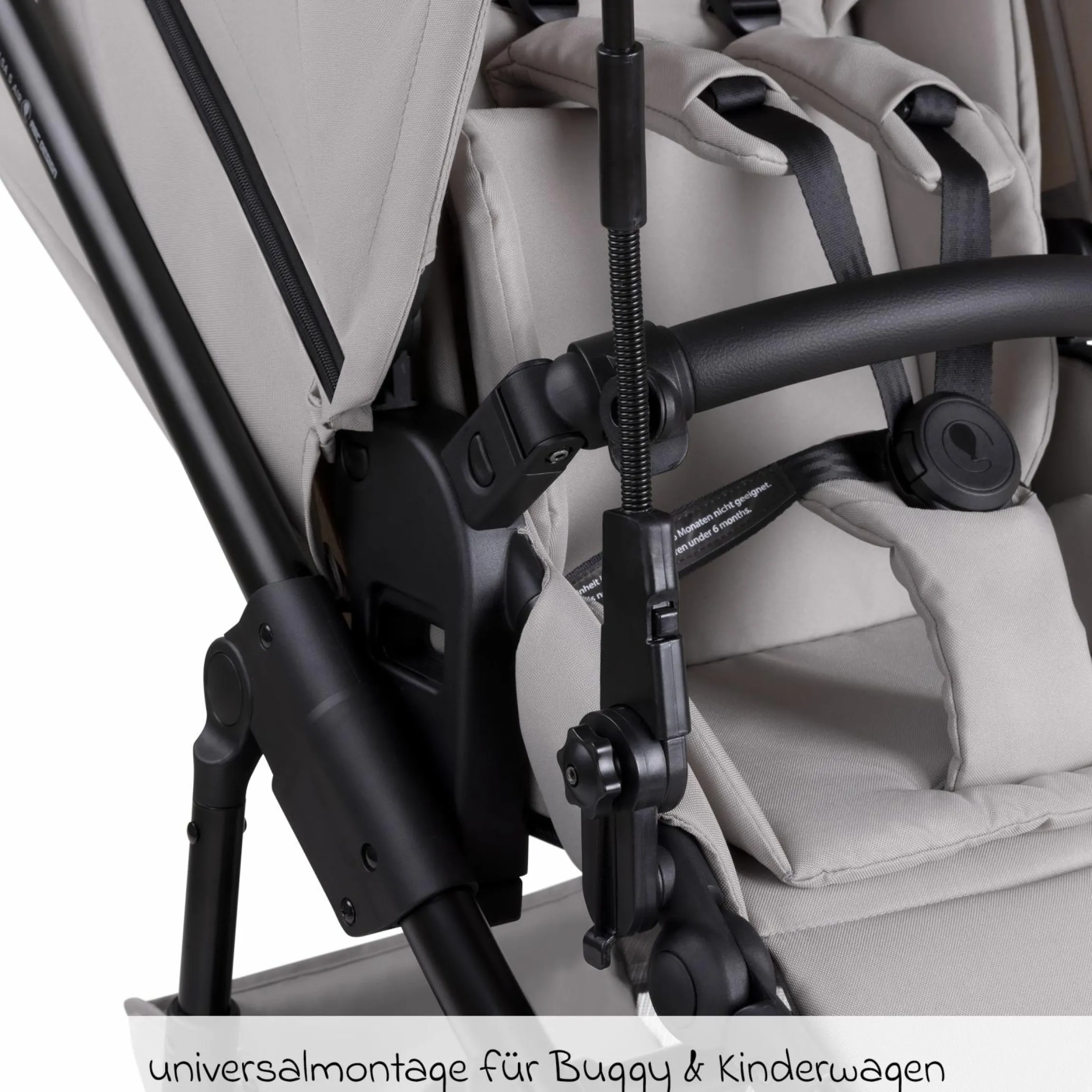 Sonnenschirm Sunny für Kinderwagen & Buggy - Pure - Coal - Kollektion 2025