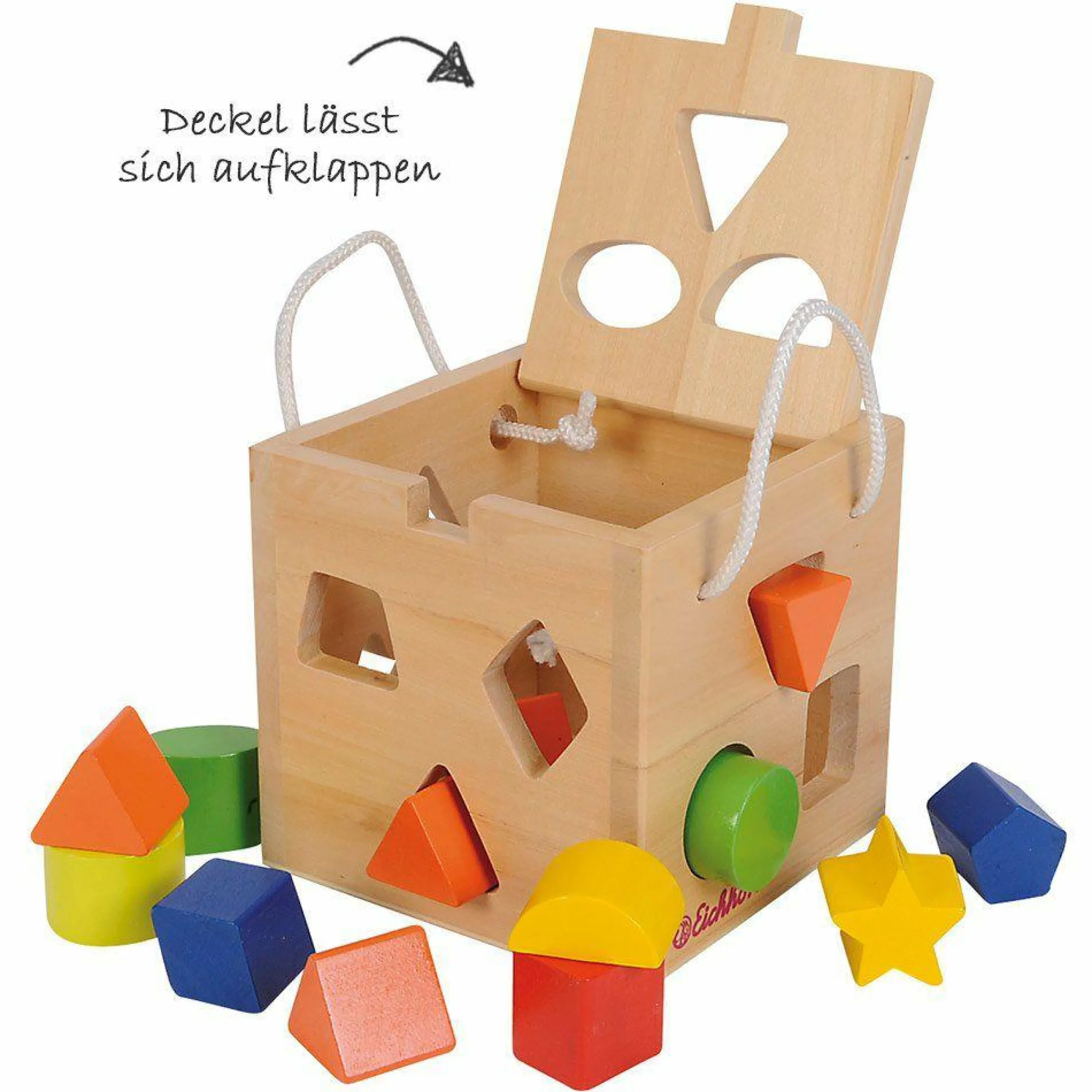 Sortierspiel Steckwürfel 13-tlg.
