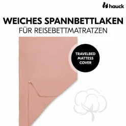 Spannbettlaken für Reisebetten & Matratzen mit 60 x 120 cm - Cork