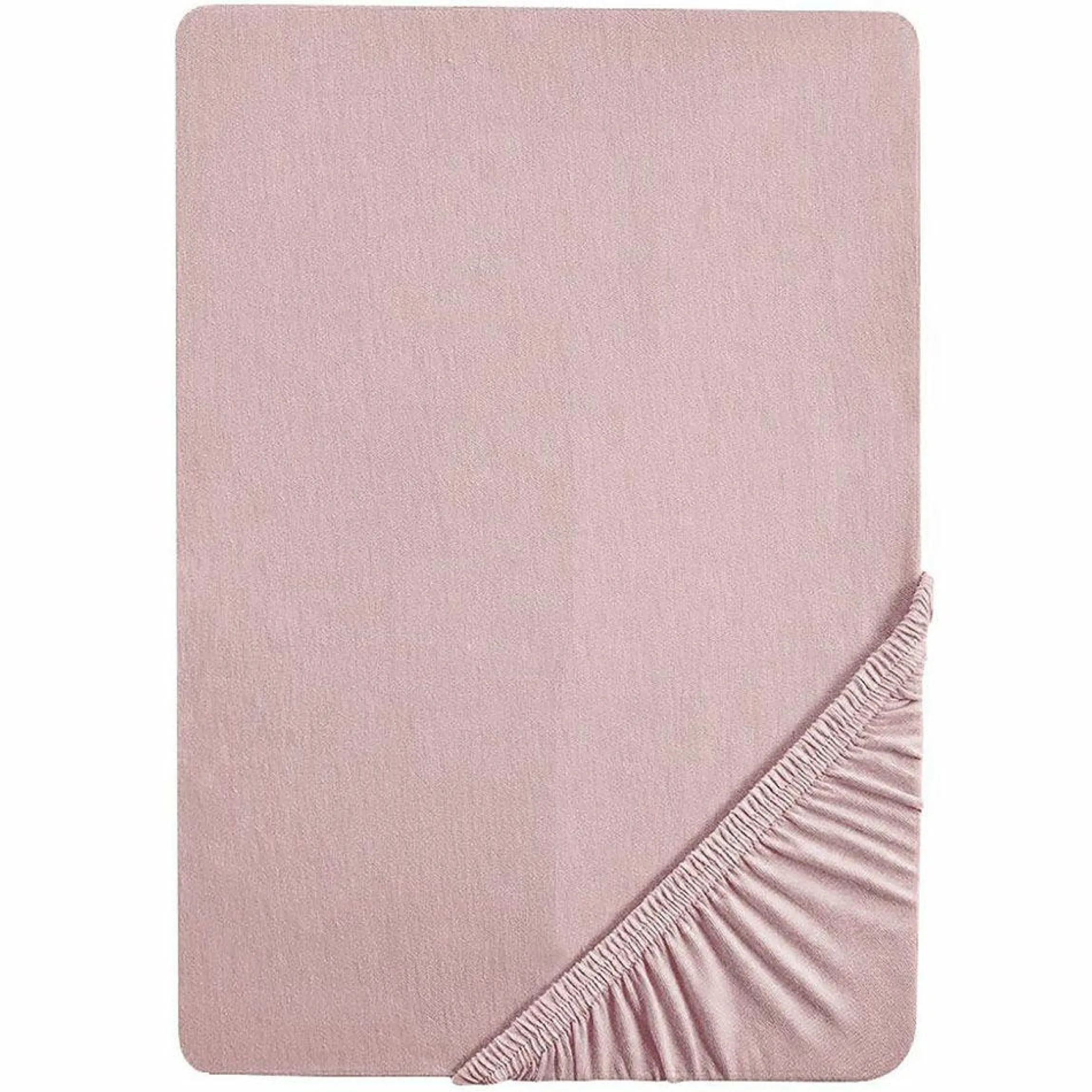 Spannbetttuch aus Organic Baumwolle 60 x 120 cm / 70 x 140 cm - Lil Planet - Rosa Mauve