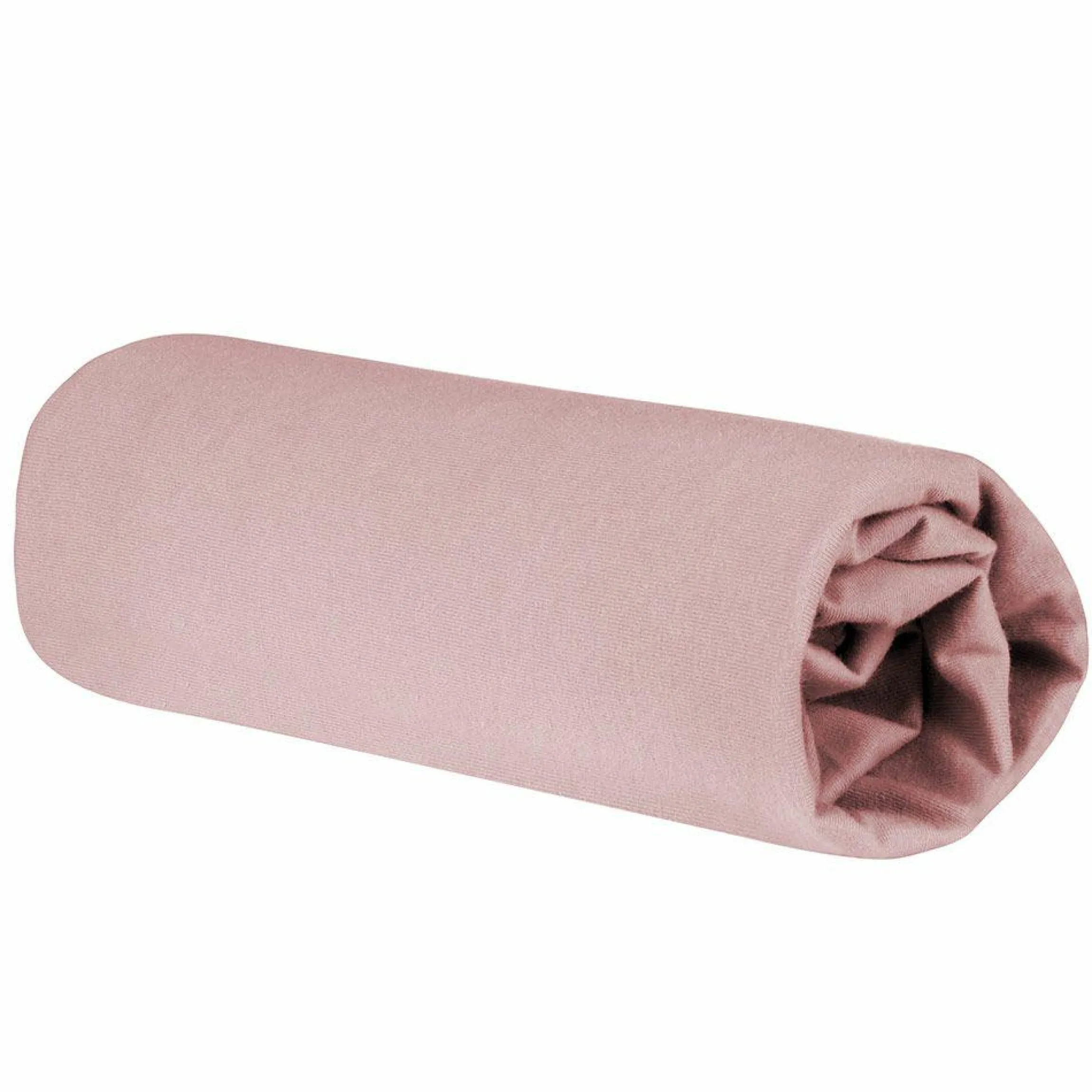 Spannbetttuch aus Organic Baumwolle 60 x 120 cm / 70 x 140 cm - Lil Planet - Rosa Mauve