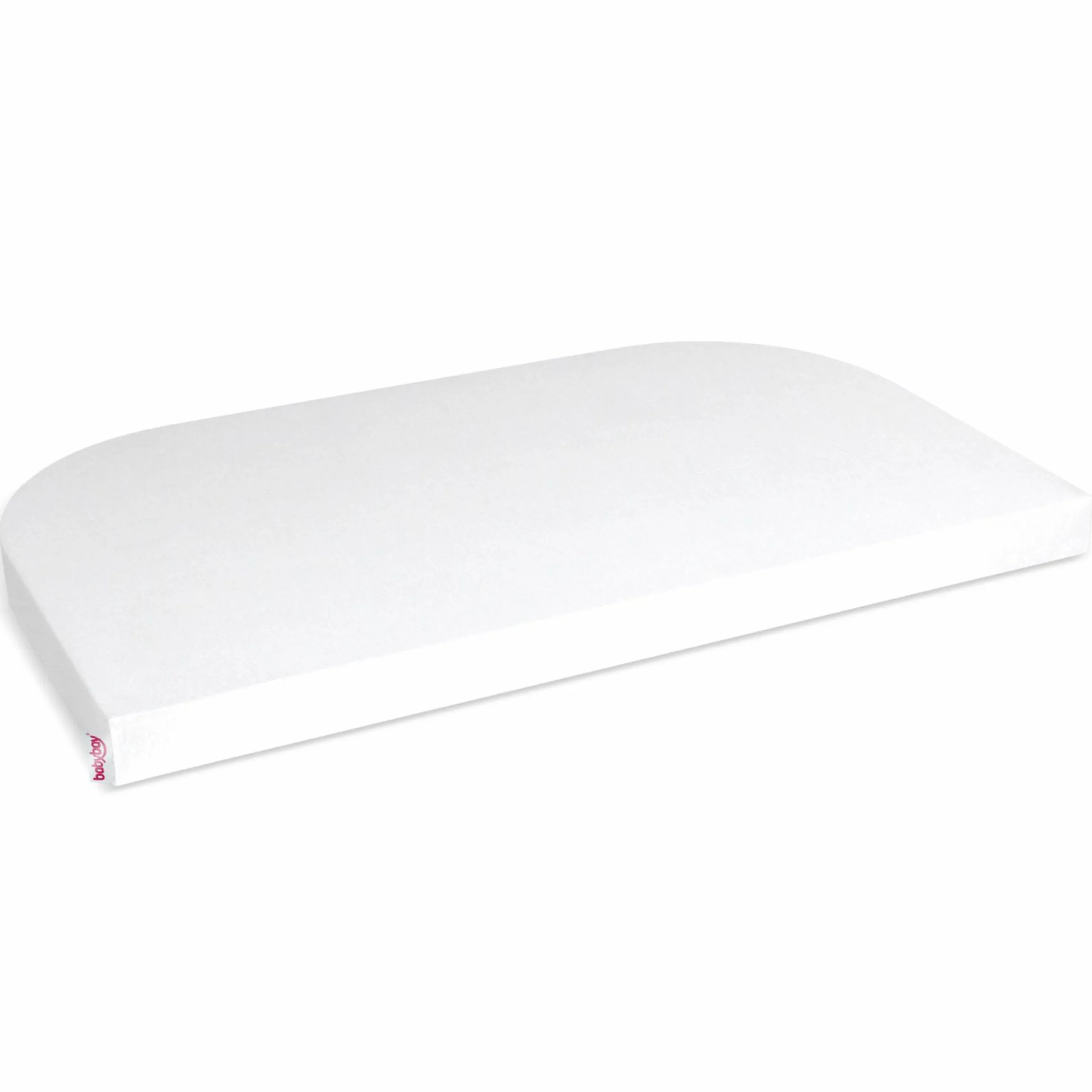 Spannbetttuch Deluxe aus Jersey für Beistellbett Maxi, Midi, Boxspring,Comfort, Comfort Plus 89 x 50 cm - Weiß - Kollektion 2024