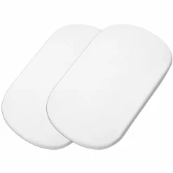 Spannbetttuch 2er Pack für Beistellbett für Iora / Iora Air / Tori - White - Kollektion 2025