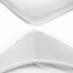 Spannbetttuch 3er Pack für kleine Matratzen 40 x 90 cm - Weiß